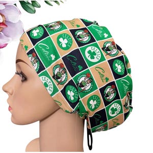 Boston Celtics Scrub Hat/Soft & Stretchy Surgical hat