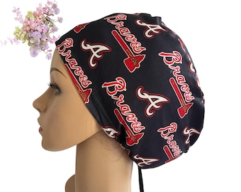 Atlanta Braves Scrub Cap: Soft, Stretchy, Euro/Unisex Style