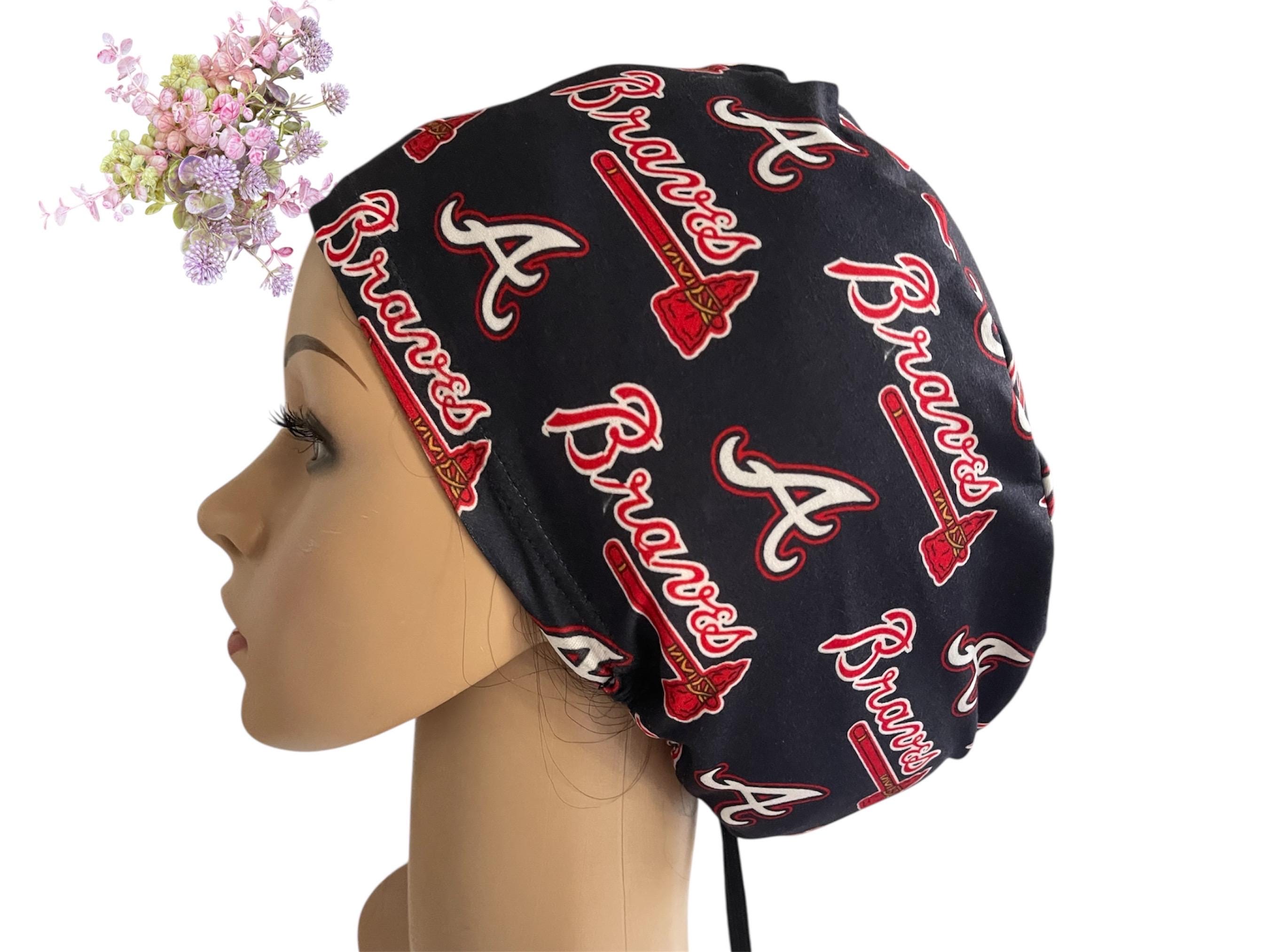 Atlanta Braves Scrub Cap: Soft, Stretchy, Euro/Unisex Style
