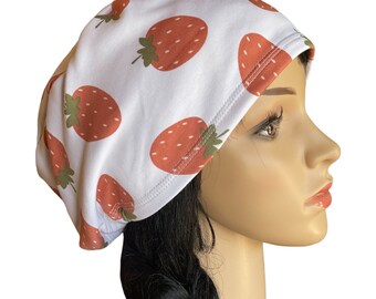 Strawberry Scrub Hat - Etsy