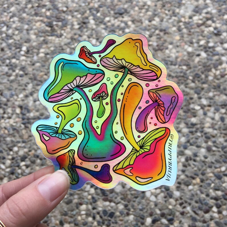  Trippy  Sticker  Pack Etsy