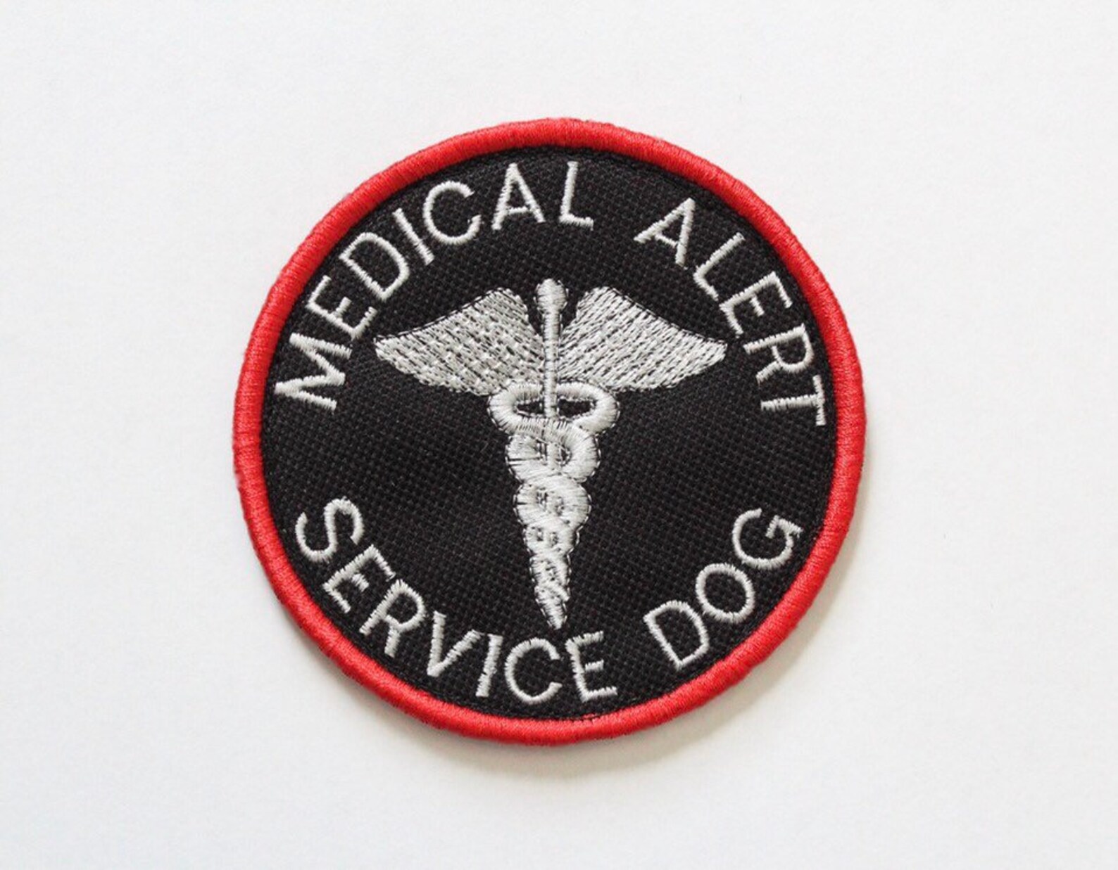 Medical Alert Service Dog Patch Etsy