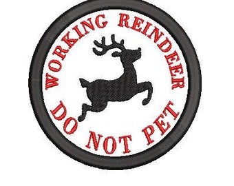 Working Reindeer Patch
