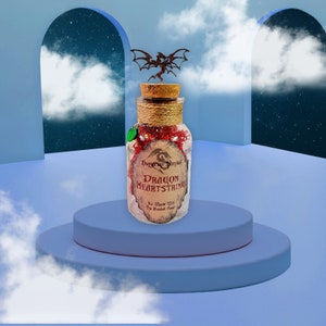 Dragon Heartstring potions bottle apothecary display cosplay