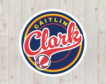 Caitlin Clark Indiana Fever WNBA crossover sticker