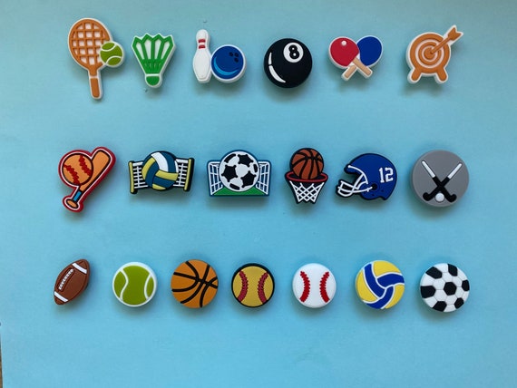 sports charms for crocs