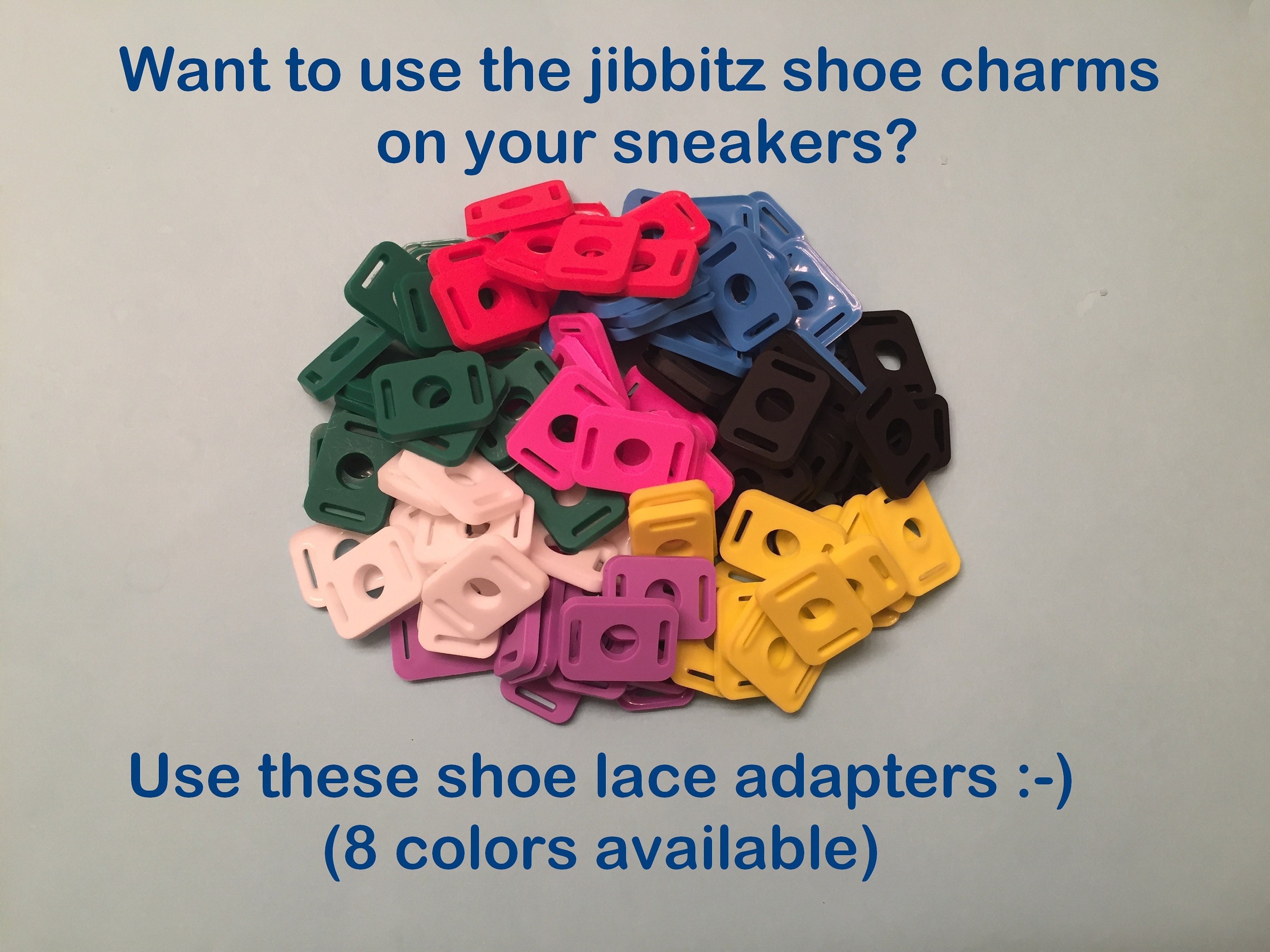 PVC Shoe Lace Adapters for Shoe Charms for your Sneakers / Etsy