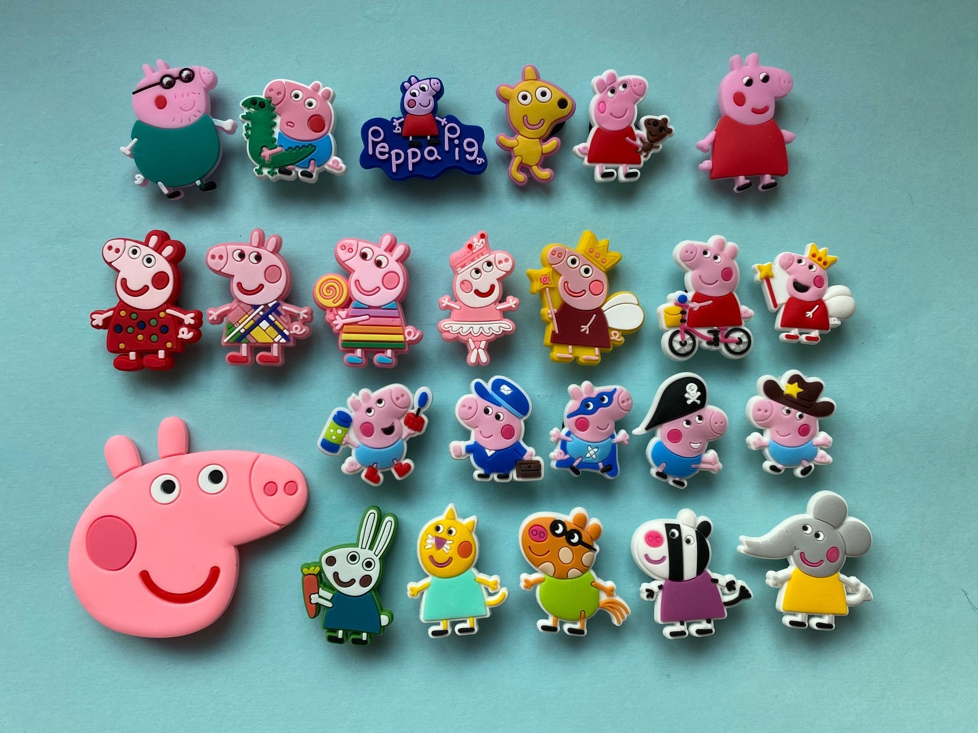 PVC Shoe Charms for your Crocs / Silicone Bracelet, Party Favors / Gi…
