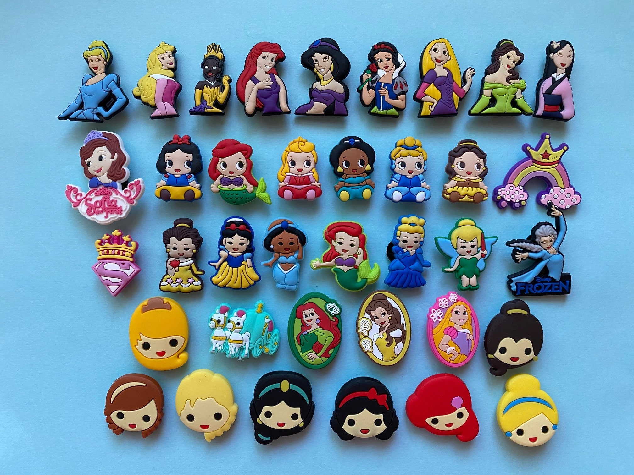 princess charms for crocs