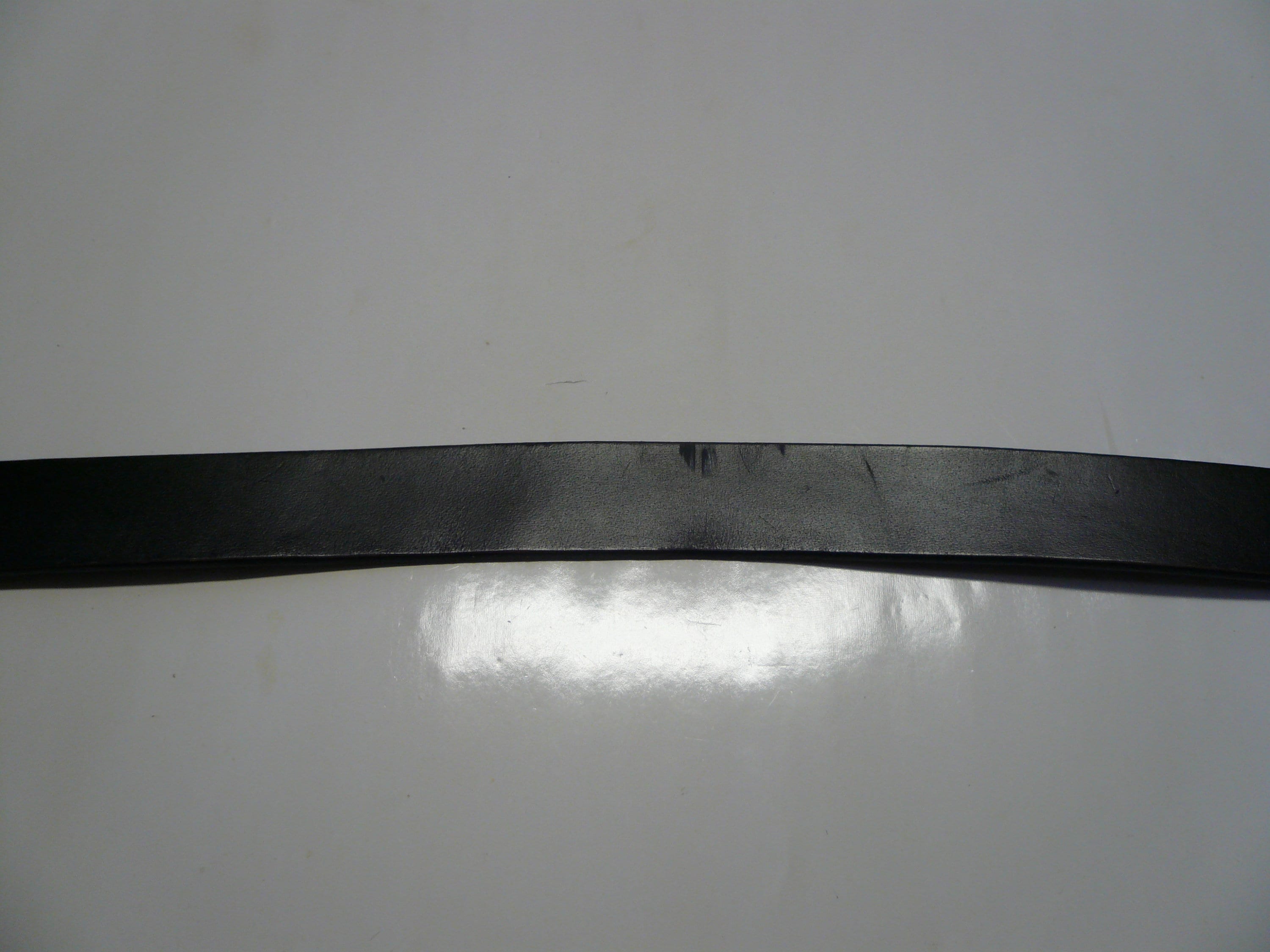Ceinture Levi's Vintage En Cuir Noir - Taille 36, Longueur 85 Cm, Très Bon état