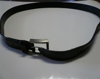 Ceinture en cuir Banana Republic homme en noir taille 36/90 559669