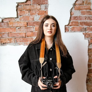 Personalized Velvet Camera Strap: Soft, Durable, Vegan Leather