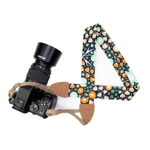 Camera Strap, boho camera strap, 100% vegan accessories, gift idea, for all DSLR-cameras, Canon, Nikon