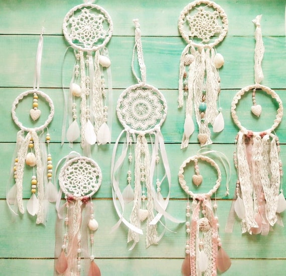 mini dream catcher party favors