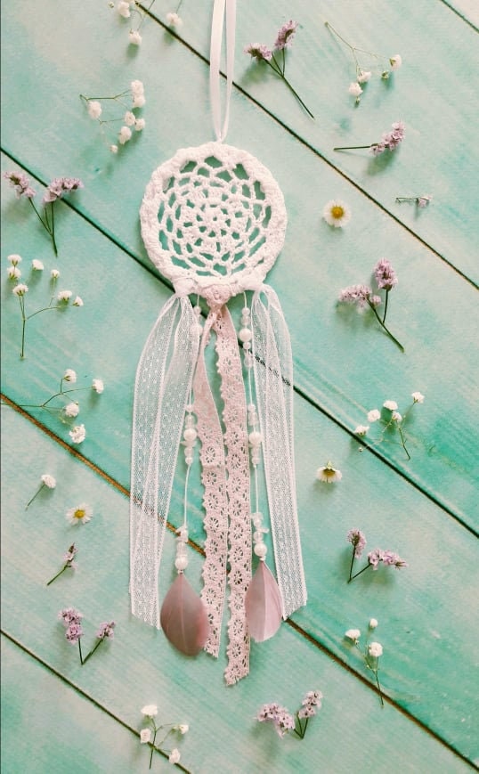 Dream Catcher Wedding Favors, Bohemian Wall Hanging, Custom Baby Shower