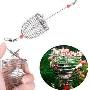 Shrimp Bait Feeding Cage | Works with Snails!