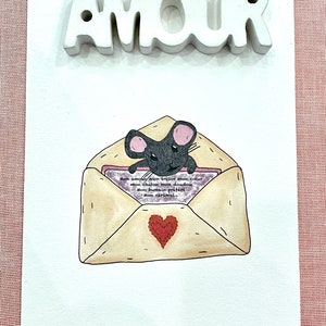 Carte amour st-Valentin