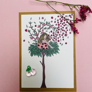 Illustration printanière et carterie