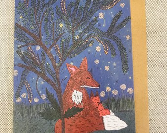 Fox Postcard