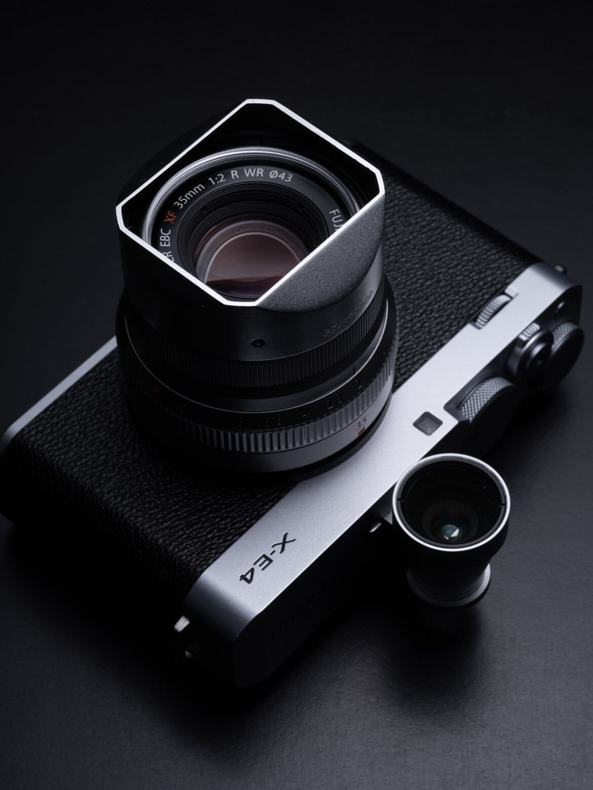 Squarehood for Fujinon XF 23mm F2 / XF 35mm F2 - Black Our