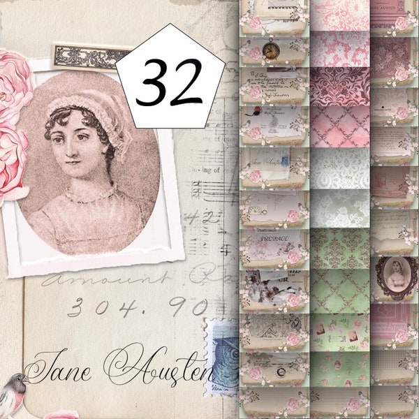 Jane Austen Paper - Etsy