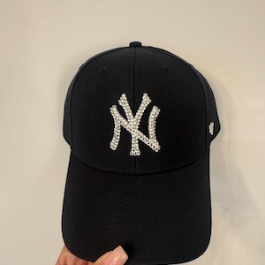 Rhinestone New York Yankee Hat
