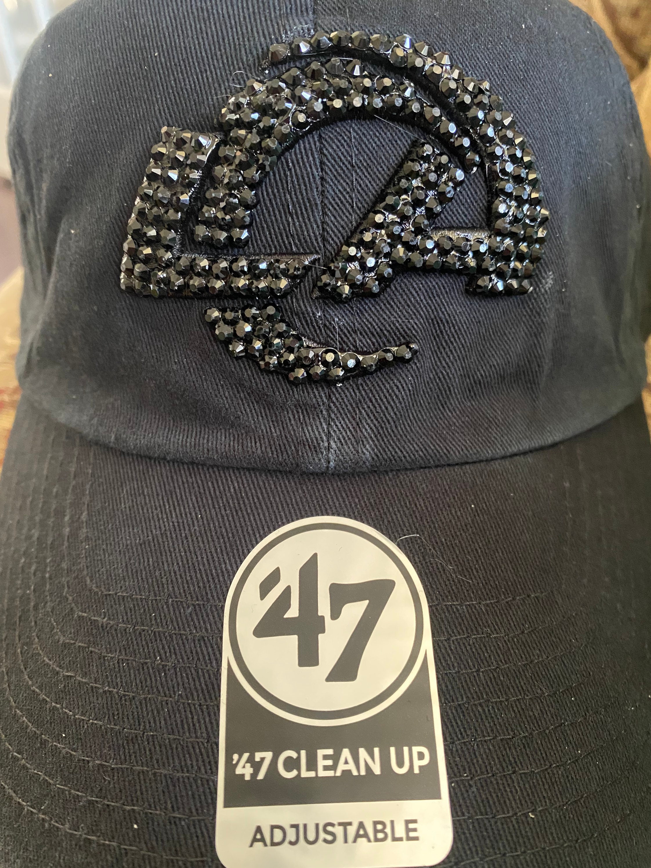 NWT Rhinestone Los Angeles Rams hat Rhinestone Rams Hat - Etsy main image 2