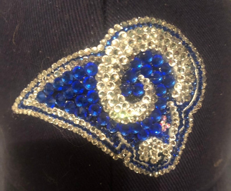 Swarovski Crystal Embellished NFL Hat - Etsy
