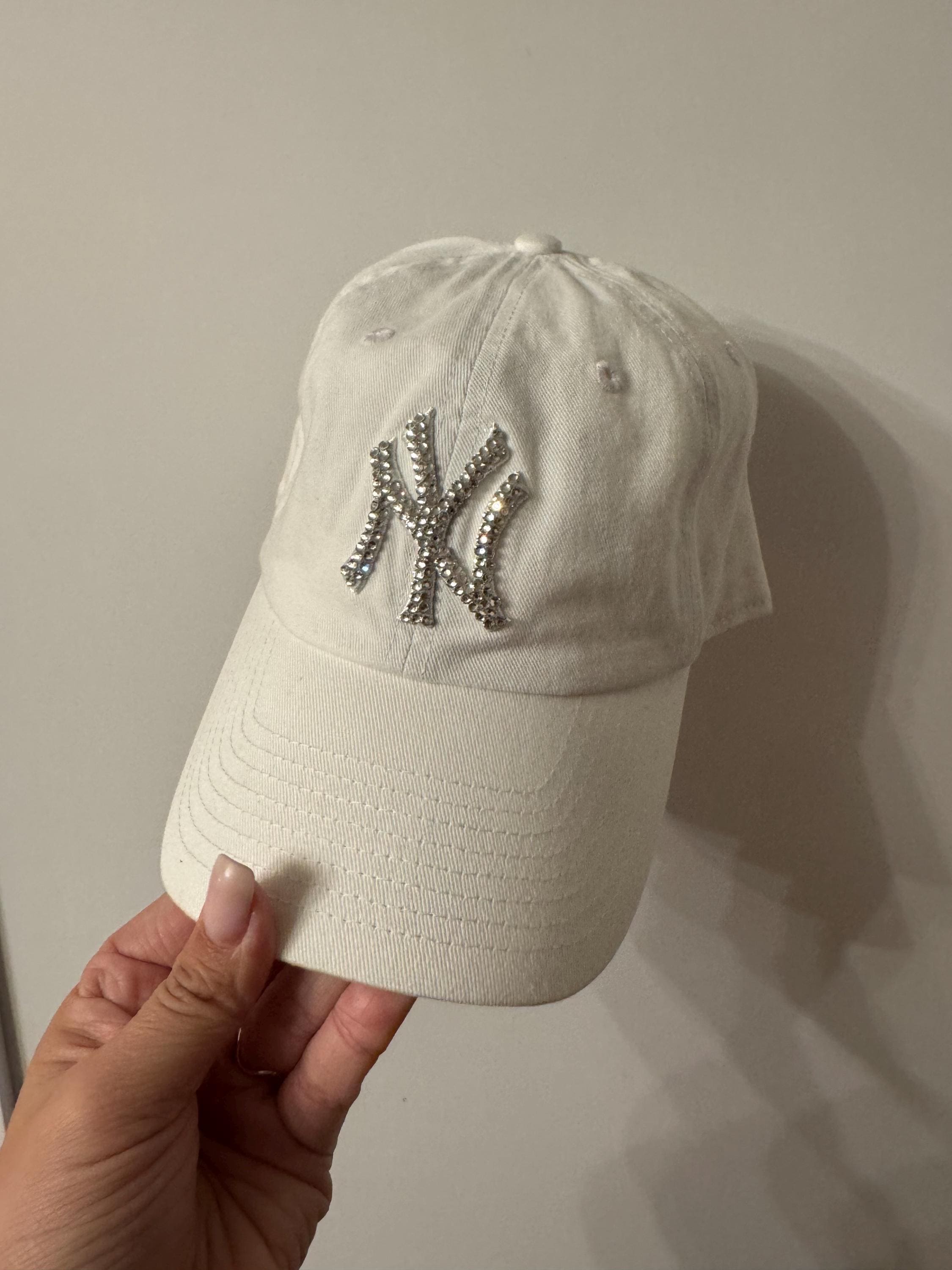 Sparkle Yankees Hat - Etsy