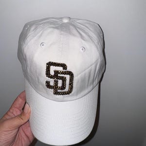 White San Diego Padres Hat - Etsy