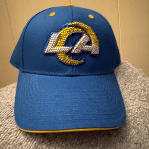 Rhinestone Los Angeles Rams Hat
