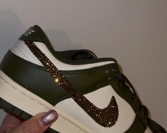 Olive Green Nike Low Dunk