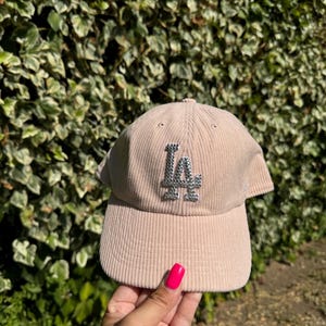 Pink Corduroy Dodger Hat