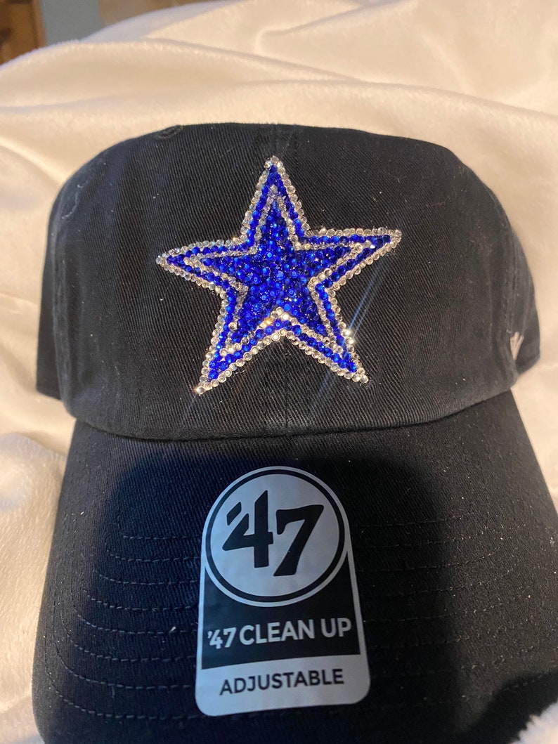 Rhinestone Dallas Cowboys Hat - Etsy