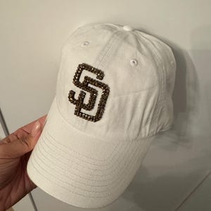 White San Diego Padres Hat - Etsy