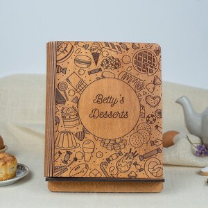 Livre de recettes pour maman et sa fille, cadeau personnalisé, classeur de recettes fête des mères, livre de recettes personnalisé, journal culinaire