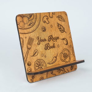 Recipe Book Stand For A6 A5 A4 Sizes