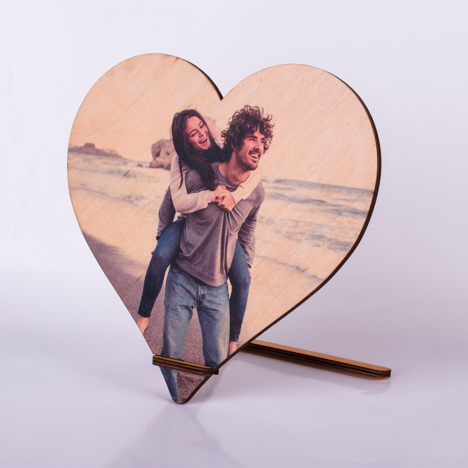 Picture frame for boyfriend photo gifts heart long distance Etsy