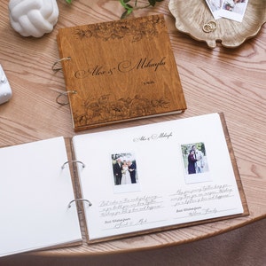 Instax Quadratisches Fotoalbum Hochzeit Polaroid Spiralgästebuch Blanko Instax Fotospiralen Gästebuch Brautparty Geschenk