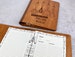 Blank recipe book binder 