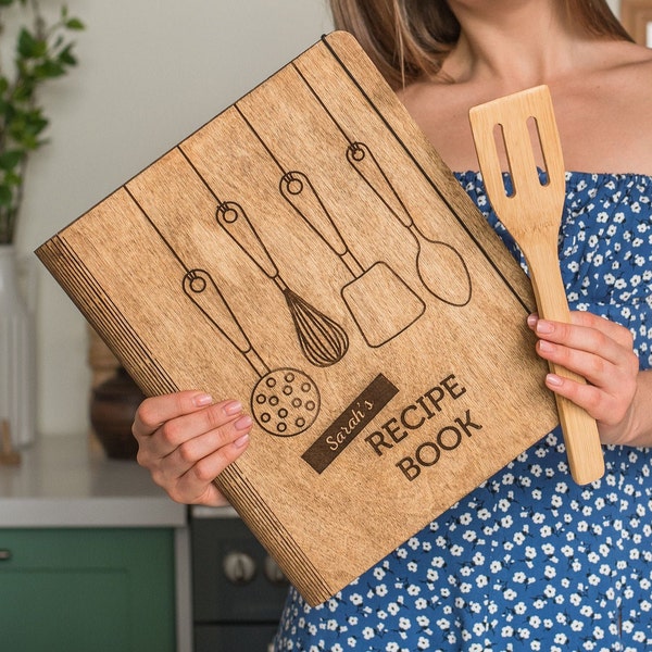 Personalized Recipe Book Etsy Australia