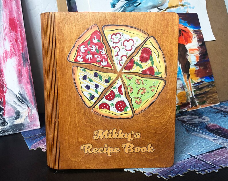 Custom Recipe Book Binder for Her Cookbook Personalized Gift Etsy