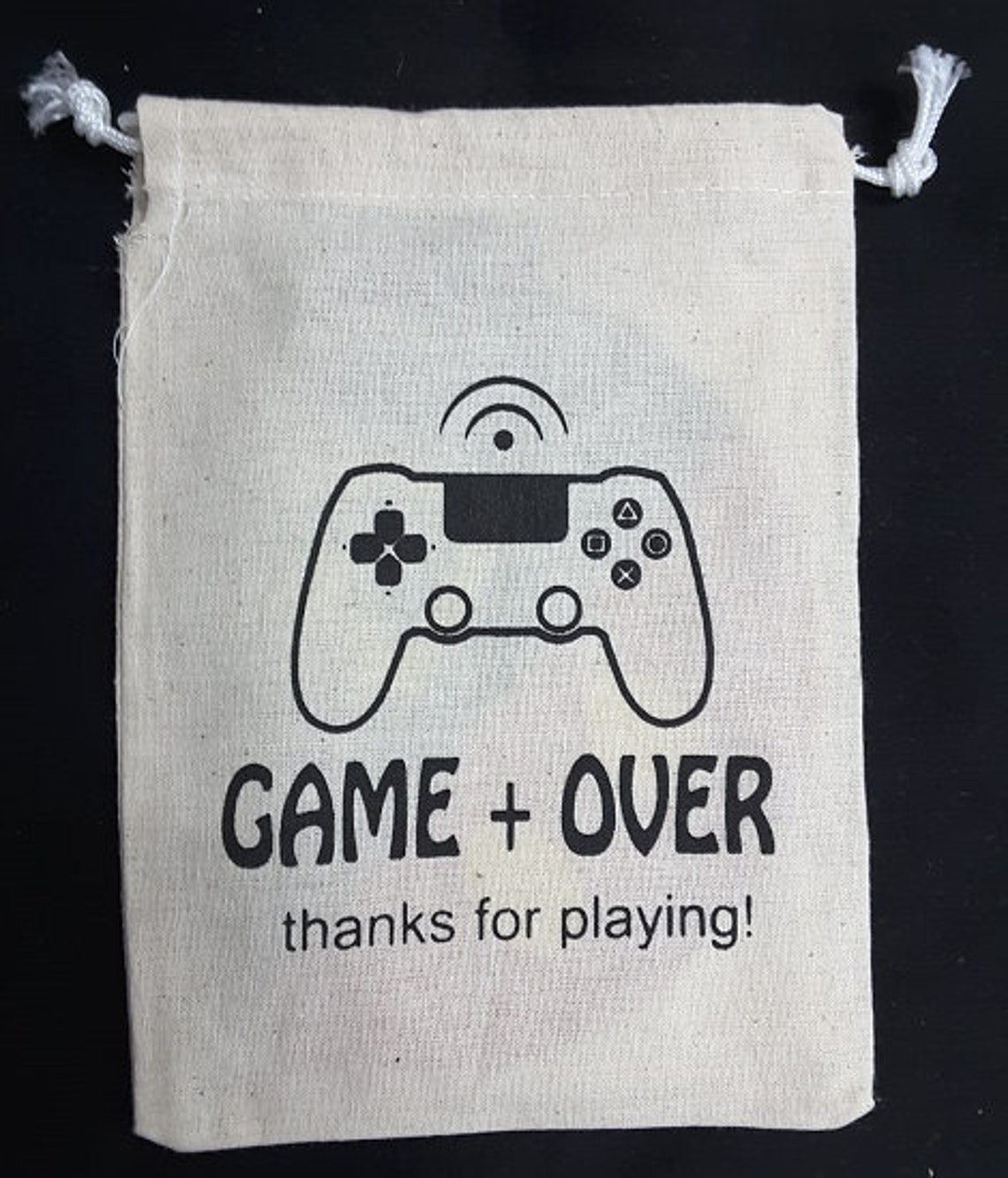 Game OVER BIRTHDAY Thank You Bags With Controller Video Game - Etsy