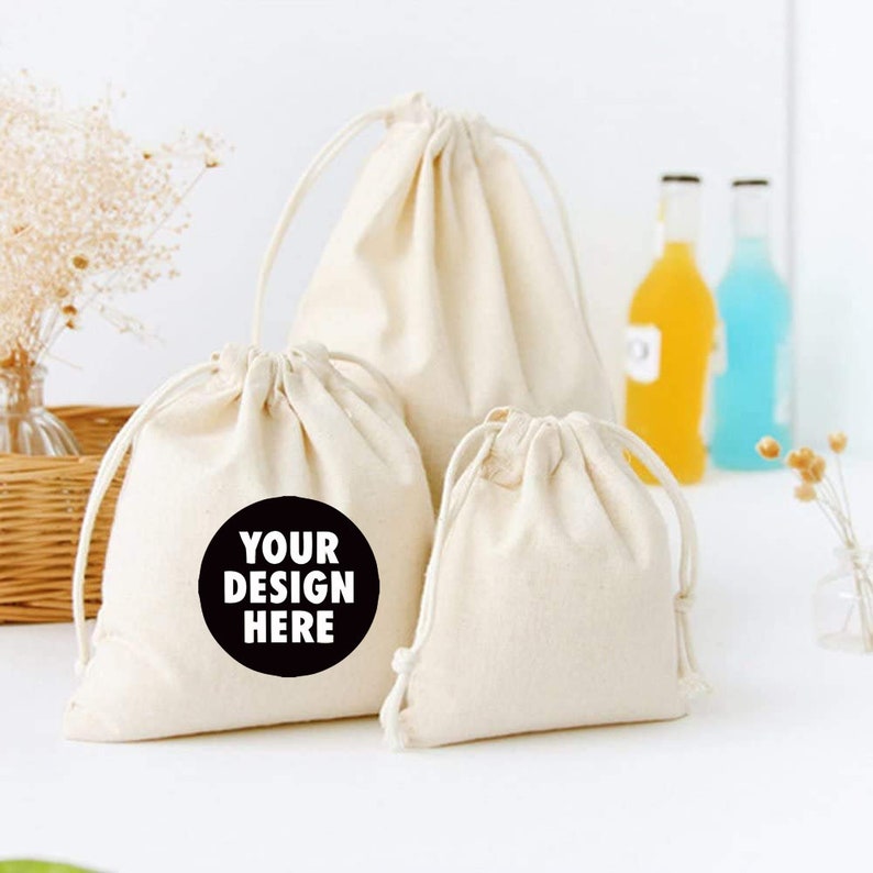 Set of 30 Custom Dust Bag Personalized Logo Printbusiness Etsy