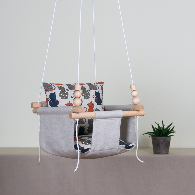 columpios de tela para bebe