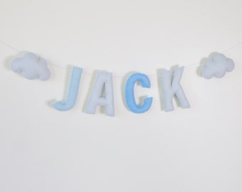 Handmade Felt Name Garland