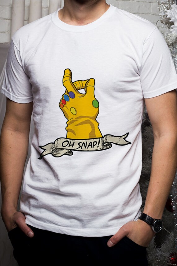 thanos snap t shirt