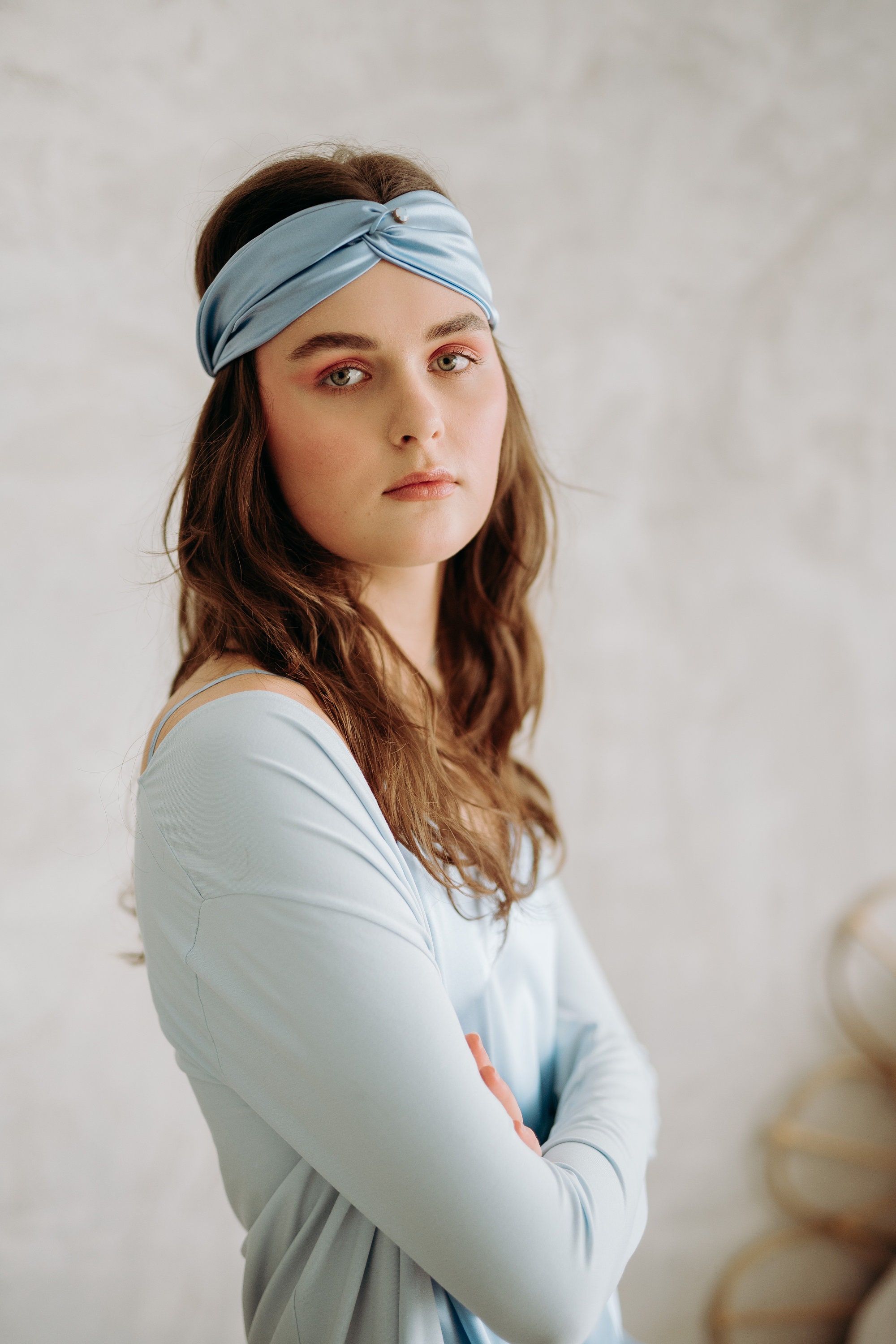 Pure Silk Headband Silk Headband Wedding Accessory Gift Etsy UK