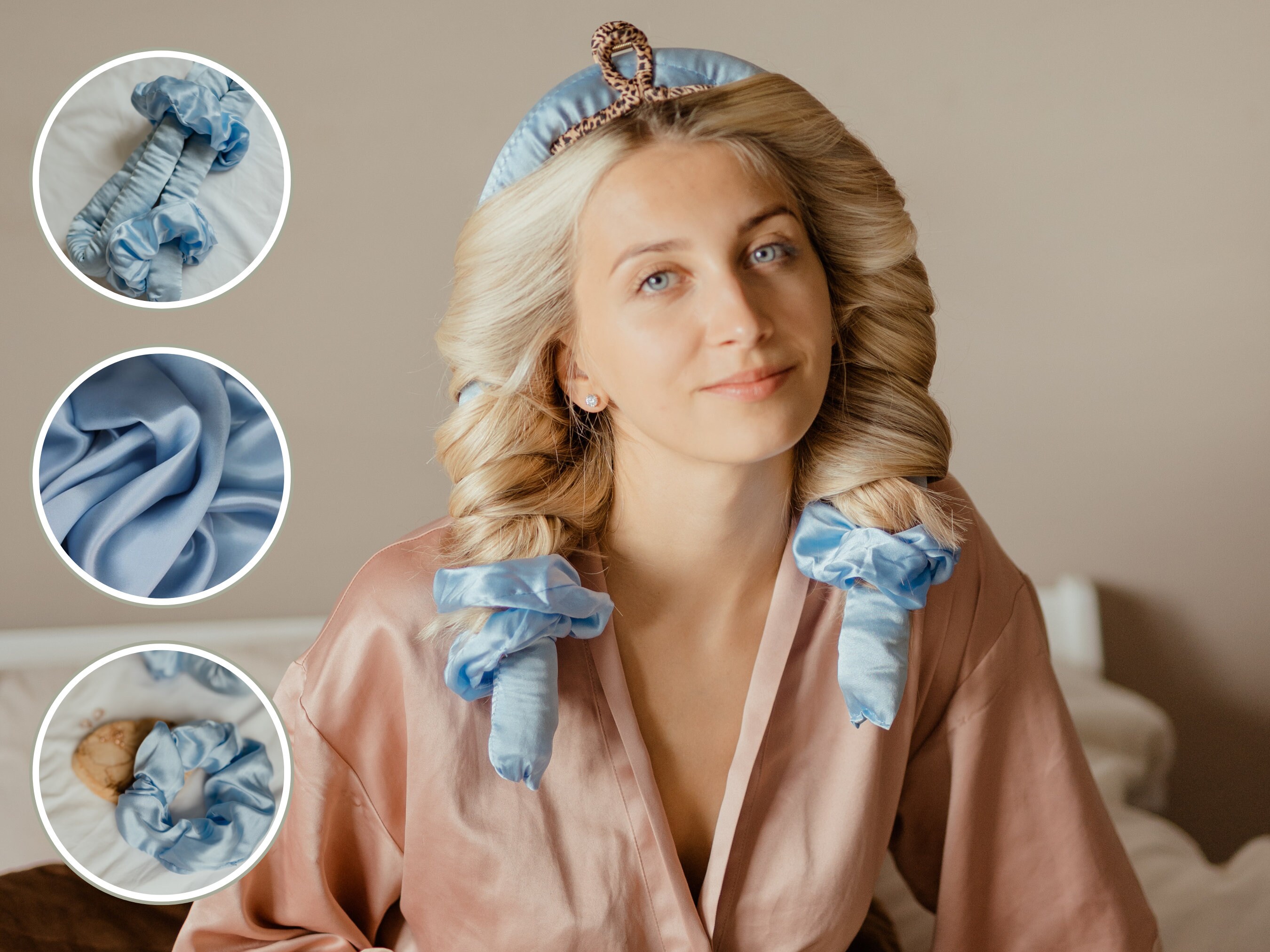 Real Silk Hair Curling Ribbon A Gentle and Effective Way to Etsy