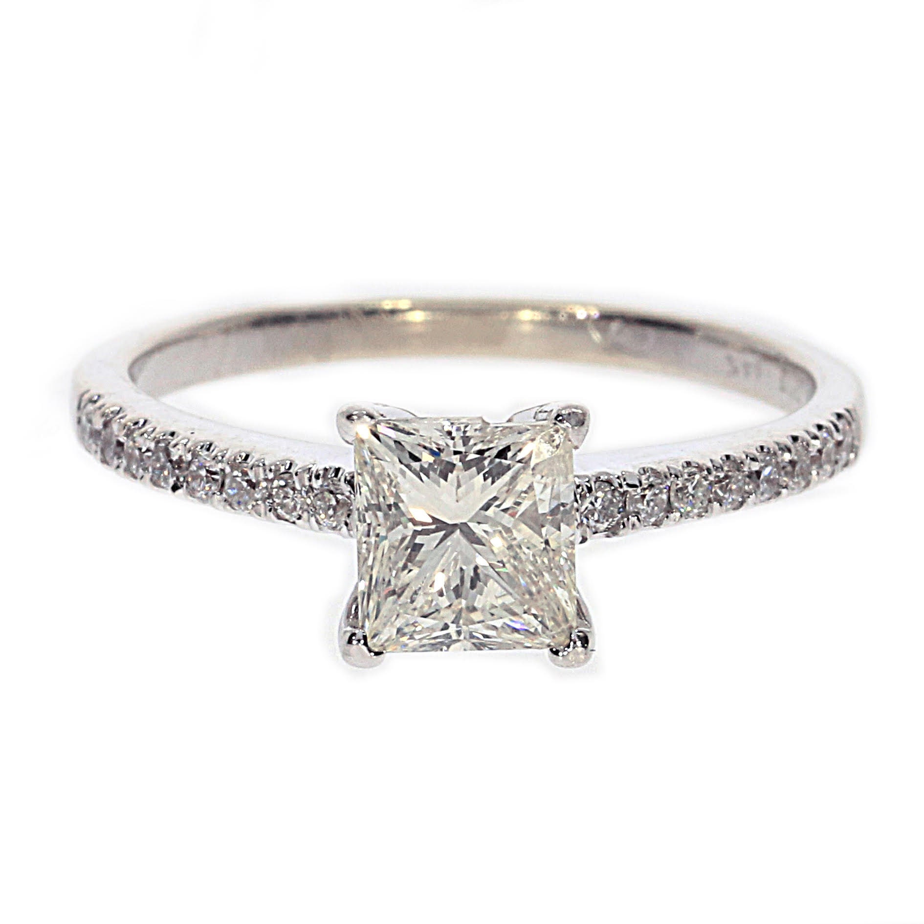 Princess Cut Engagement Ring Etsy